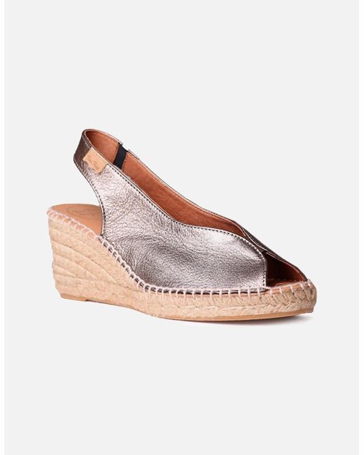 Toni Pons Pink Laila Wedge Heel Espadrille Sandals