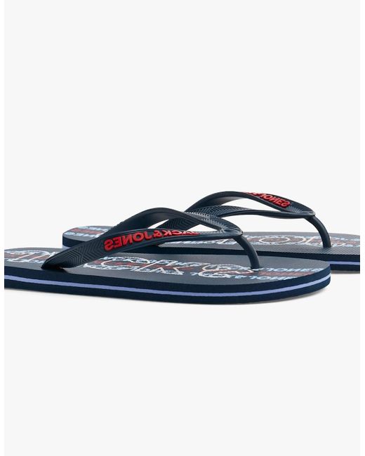 Jack & Jones Blue Logo 2.0 Flip-Flops for men
