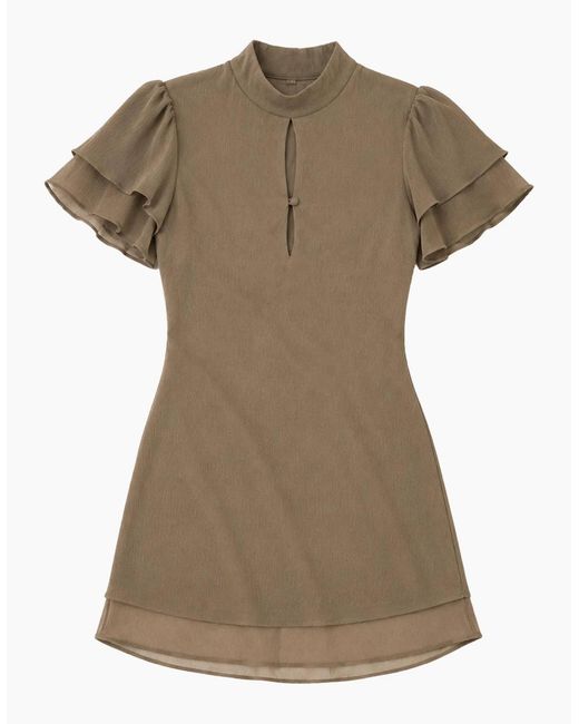 No Emotions UK Green The Letty Mini Dress
