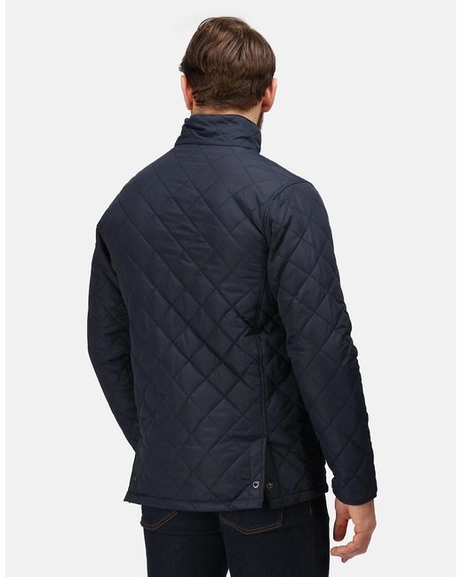 Regatta Blue Professional Quilted Jacket for men