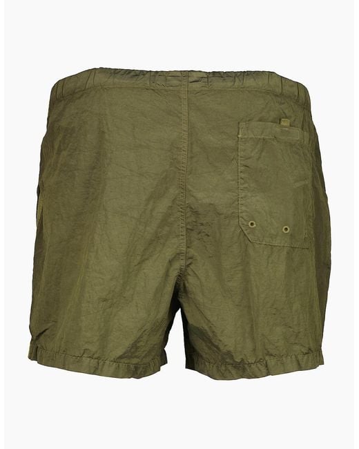 Stone Island Green Nylon Metal Swim Shorts for men
