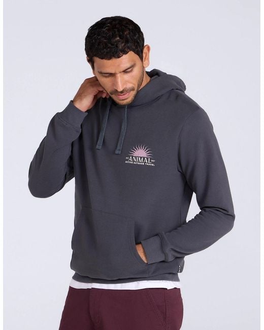 Mountain Warehouse Blue River Organic Hoodie for men