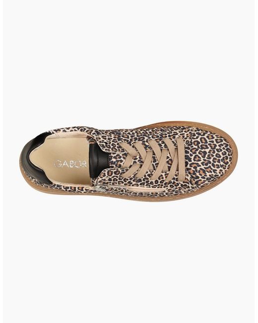 Gabor Brown Day Trainers