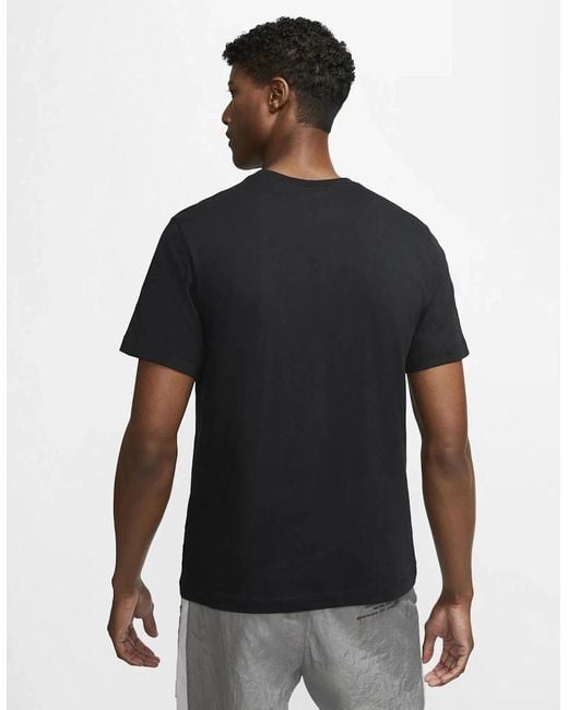 Nike Black Club Crew Neck T-Shirt for men
