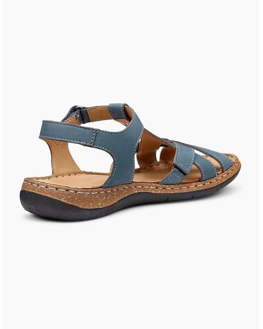 Hotter Blue Reya Sandals