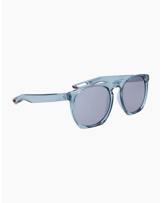 Nike Blue Xxii Wayfarer Sunglasses for men