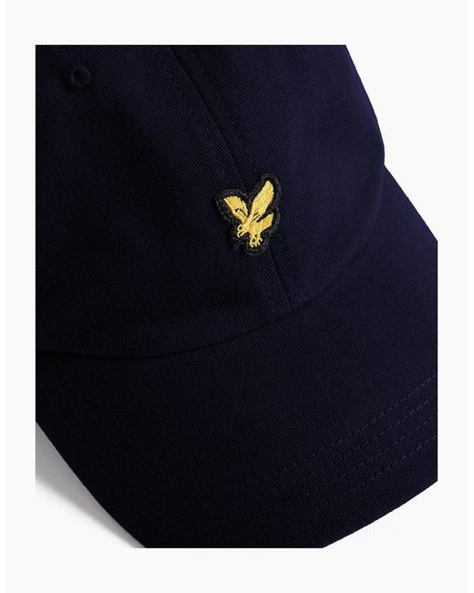 Lyle & Scott Blue Baseball Cap for men