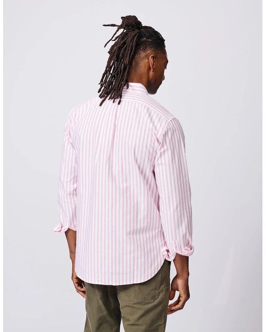 aubi Natural Aldridge Oxford Button Down Shirt for men