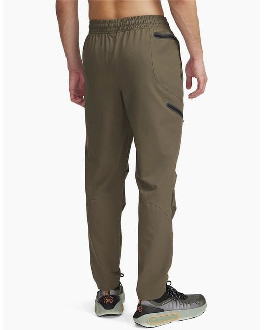 Under Armour Black Unstoppable Solid Patterned Combat Pants for men