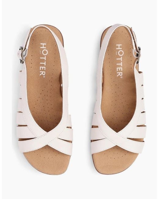 Hotter Pink Sundown Sandals