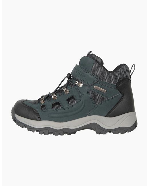 Mountain Warehouse Black Ladies Adventurer Adaptive Waterproof Walking Boots