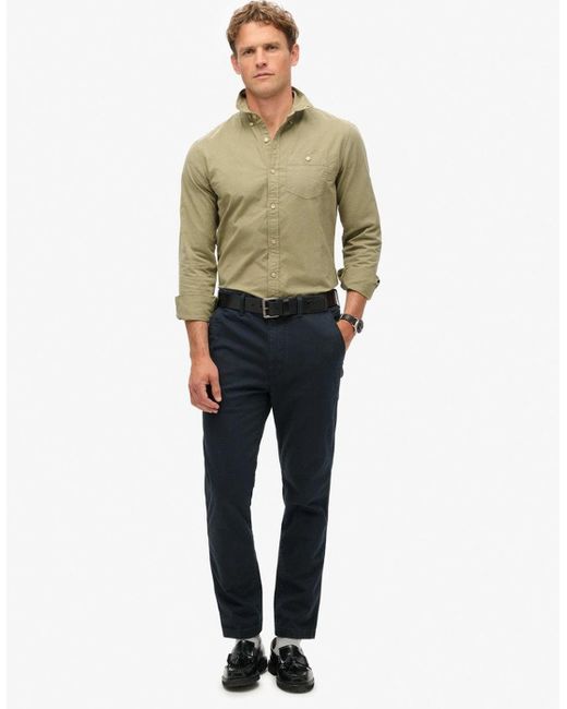 Superdry Blue International Chino Eclipse for men