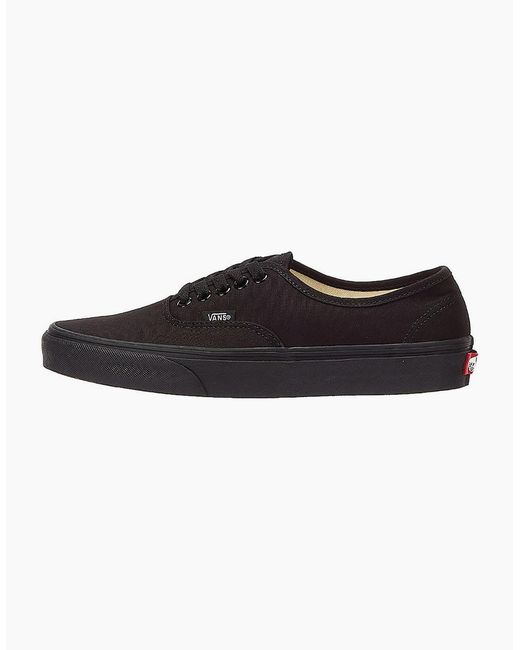 Vans Black Authentic Canvas True Trainers for men