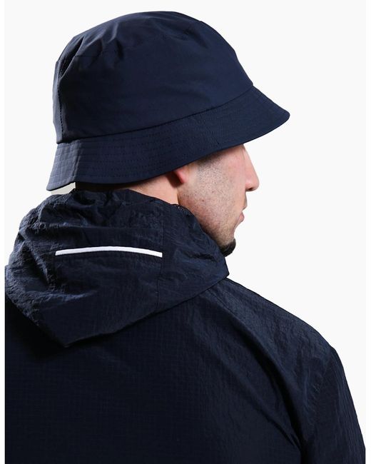 Marshall Artist Blue Ripstop Bucket Hat for men
