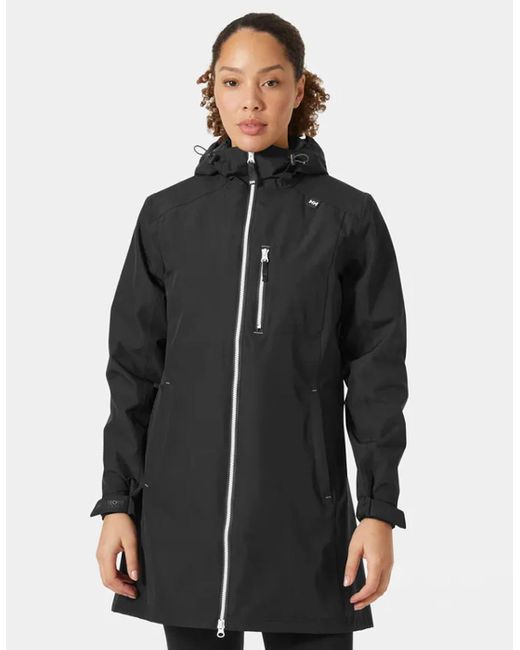 Helly Hansen Black Long Belfast Jacket