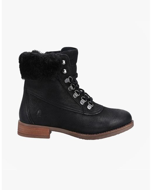 Hush Puppies Black Effie Boots