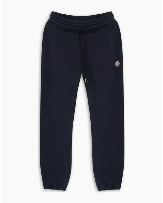 Moncler Blue Cuffed Joggers