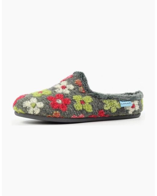 Lunar Multicolor Dolly Slippers