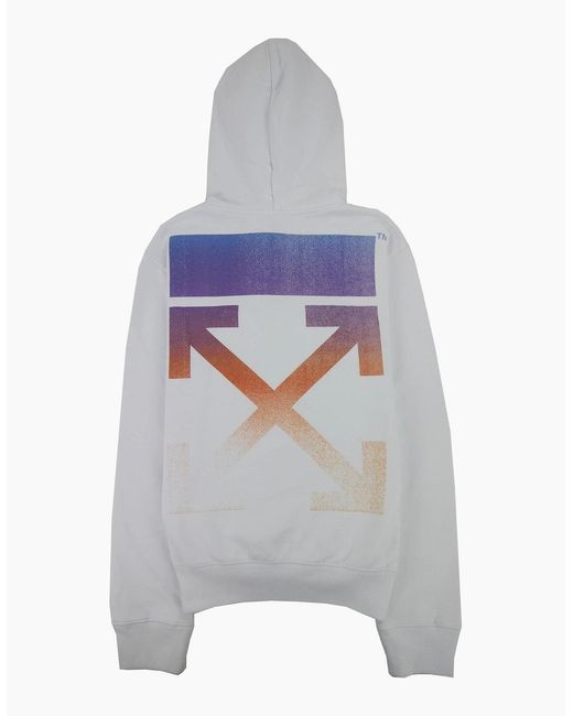 Off-White c/o Virgil Abloh White Off Degrade Arrow Slim Hoodie Multi for men