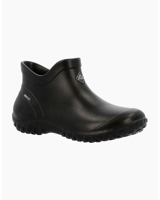 Muck Boot Black Muckster Lite Ankle Wellingtons for men