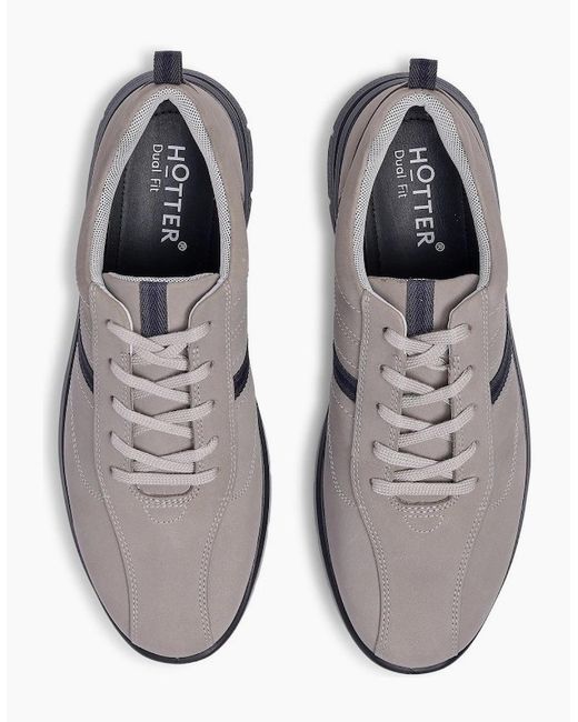 Hotter Gray Division Trainers for men