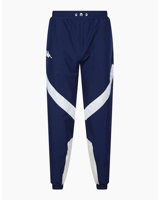 Kappa Blue Balmar Jog Pants Authentic 222 Banda for men