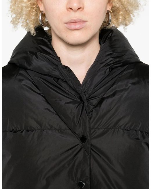 Canada Goose Black Hybridge Astonia Knit Hoody