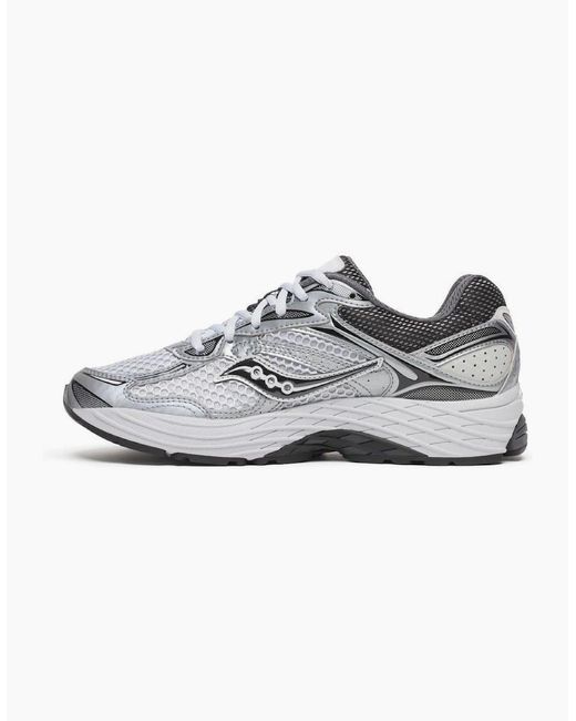 Saucony Gray Progrid Omni 9 Microchip Trainers