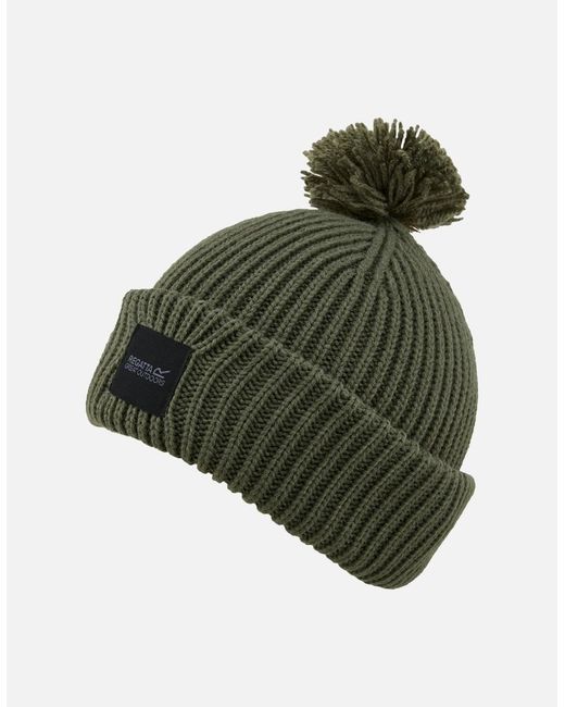 Regatta Green Adult Connora Pom Pom Beanie