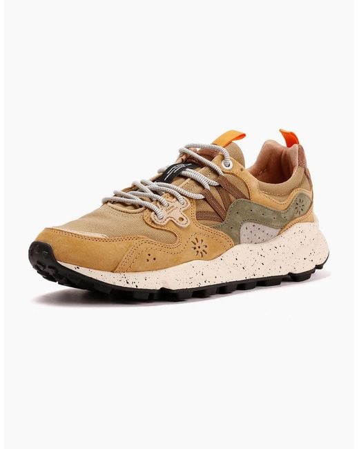Flower Mountain Green Yamano 3 Khaki/ Trainers for men