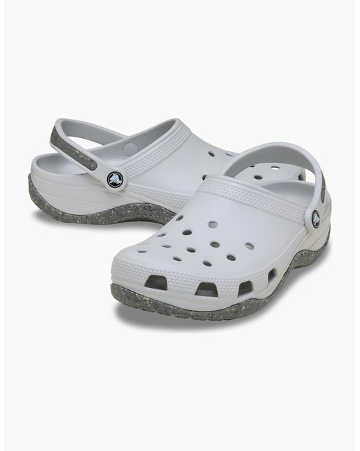 CROCSTM Gray Classic Evo Polyurethane Atmosphere Clogs for men