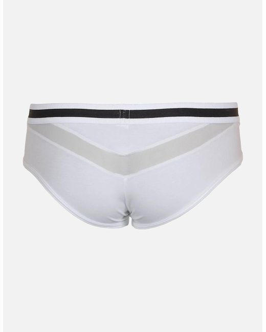 DIESEL White Oxy-V Cotton Brief