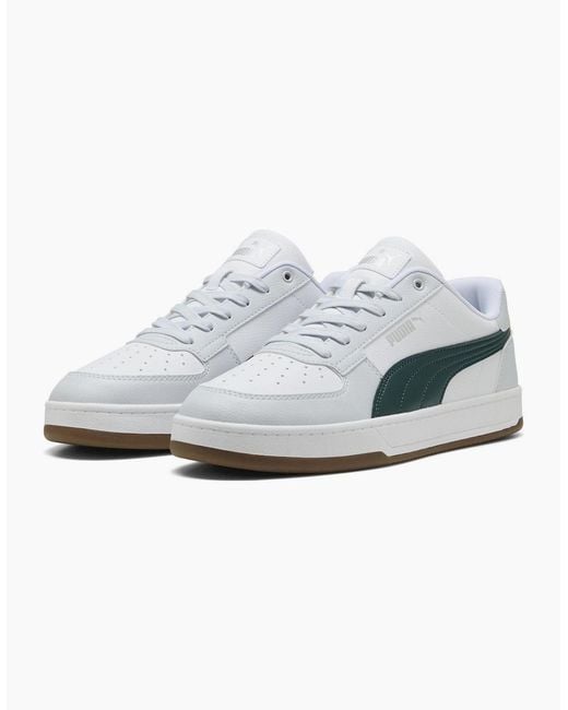 PUMA White Caven 2.0 Low Top Trainers for men