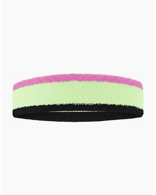 Nike Green Swoosh Colour Block Headband for men