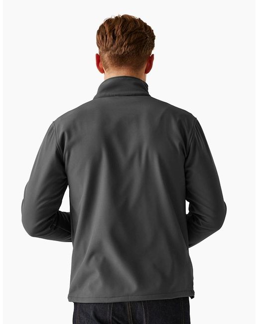 Regatta Gray Professional Reid Softshell Wind Resistant Water Repellent Jacket for men