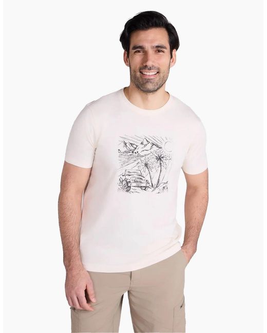 Mountain Warehouse Gray Ocean Drive T-Shirt for men