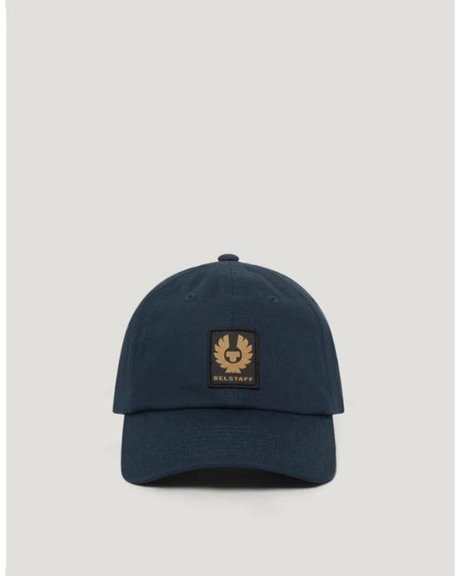 Belstaff Blue Phoenix Logo Cap S1-26 for men