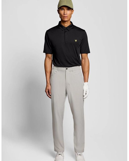 Lyle & Scott Black 5-Pocket Trousers for men