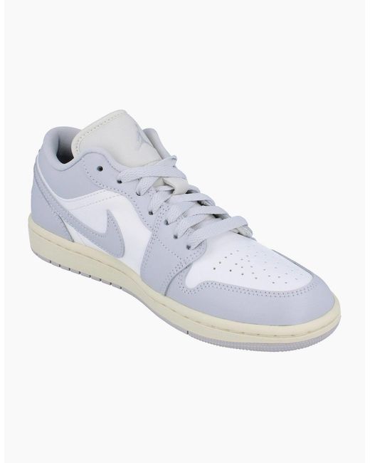 Nike White Air Jordan 1 Low Trainers Dc0774 103