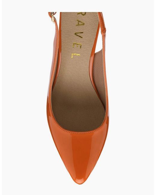 Ravel Brown Kavan Slingback Court Shoes