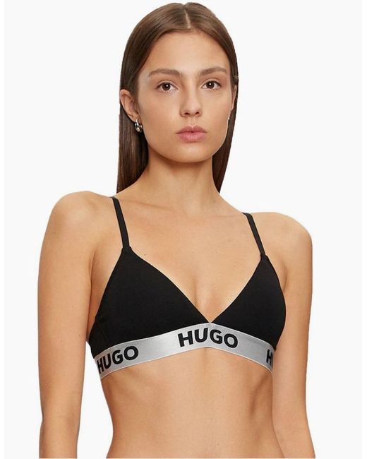 Boss Black Sporty Logo Triangle Bra