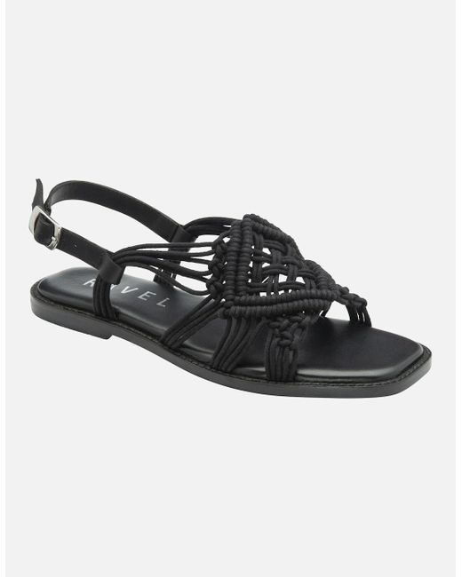Ravel Black Elrig Sandals