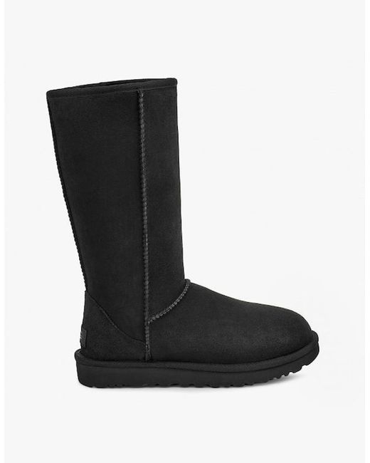 Ugg Black Classic Tall Ii Sheepskin Boots