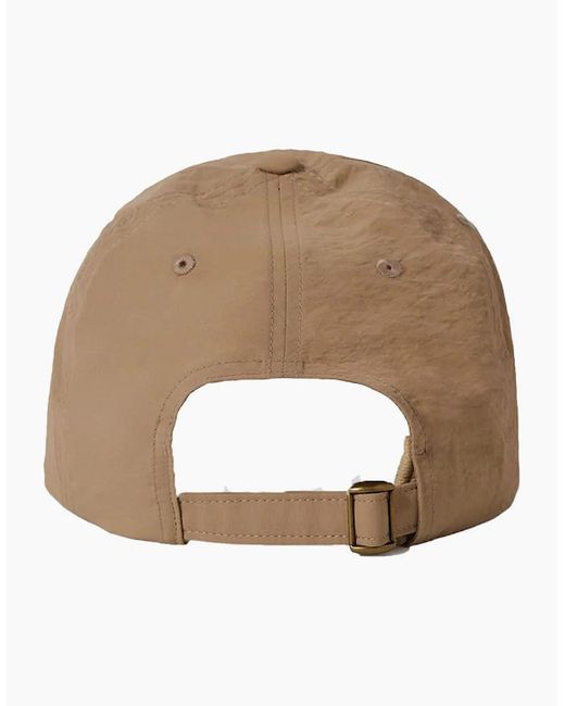Brixton Natural Nylon Woodburn Netplus Sand Adjustable Hat for men
