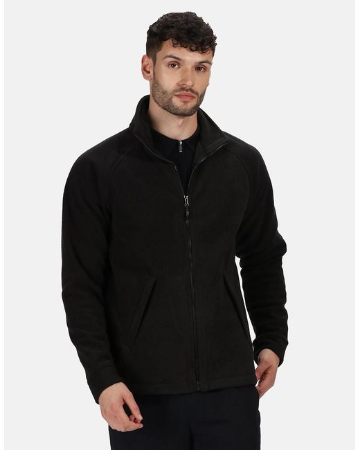 Regatta Black Professional Great Outdoors Sigma Symmetry Heavyweight Anti-Pill Fleece Zip Up Jacket (380 Gsm)