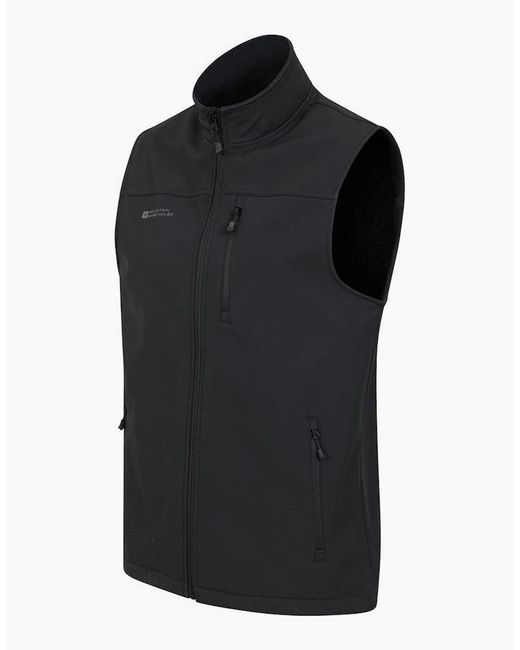 Mountain Warehouse Black Grasmere Gilet for men