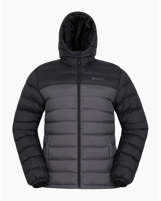 Mountain Warehouse Black Seasons Ii Padded Jacket for men