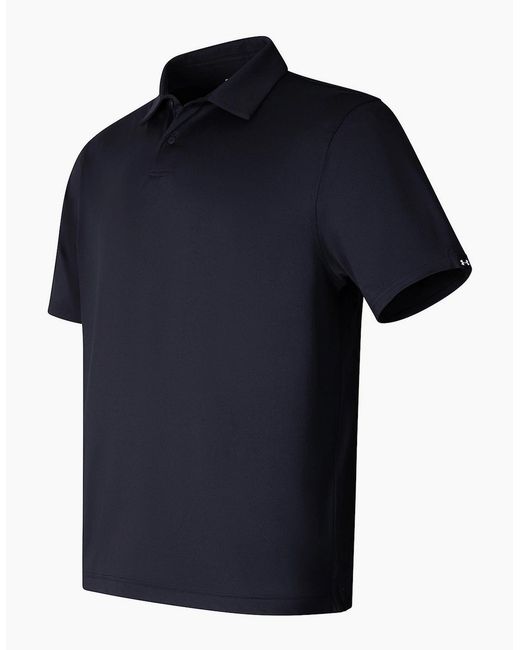 Under Armour Blue T2G Polo Shirt for men