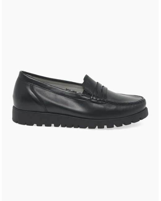 Waldläufer Black Penny Moccasins