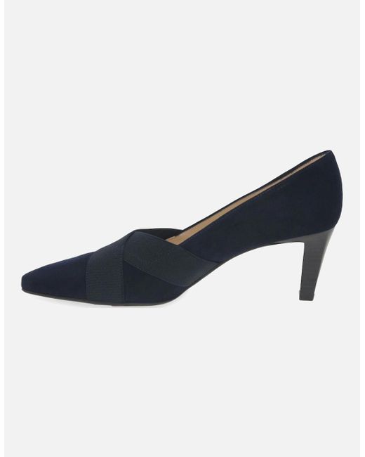 Peter Kaiser Blue Malana Court Shoes